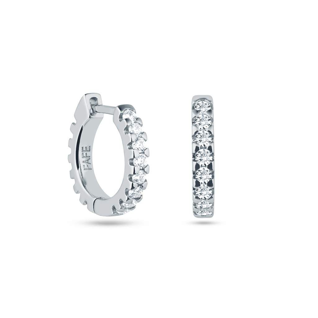 ZOEY HOOPS MEDI SILBER ZOEY HOOPS MEDI SILBER