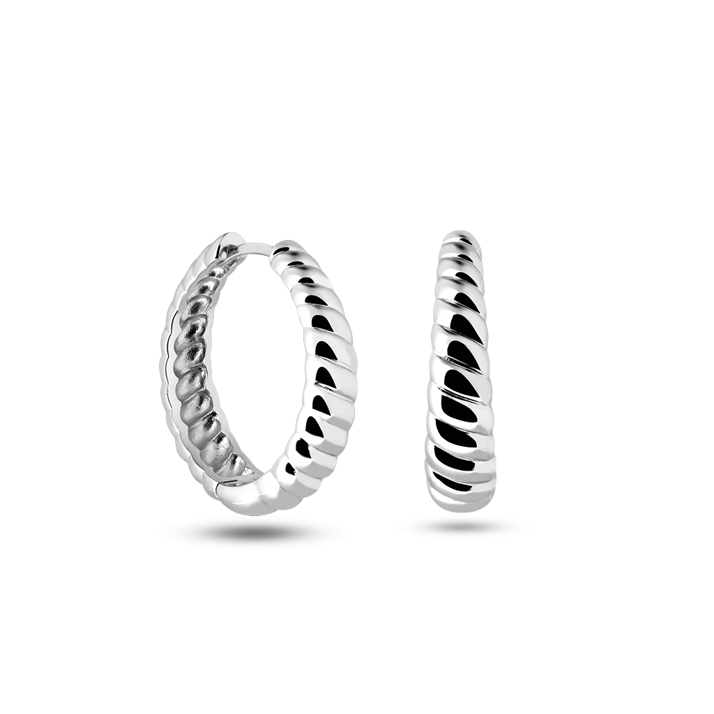 CROISSANT HOOPS BIG SILBER CROISSANT HOOPS BIG SILBER