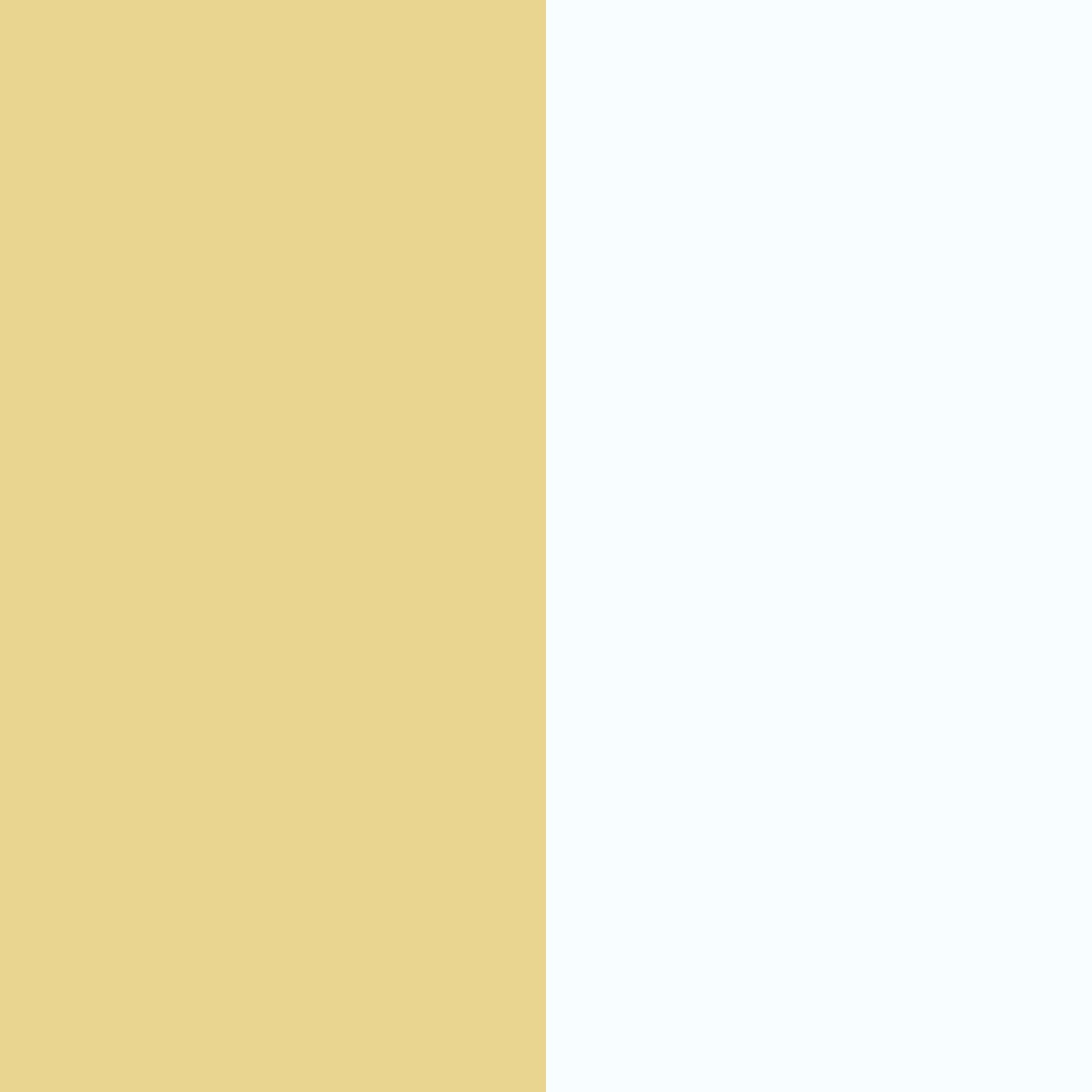 Gold/White