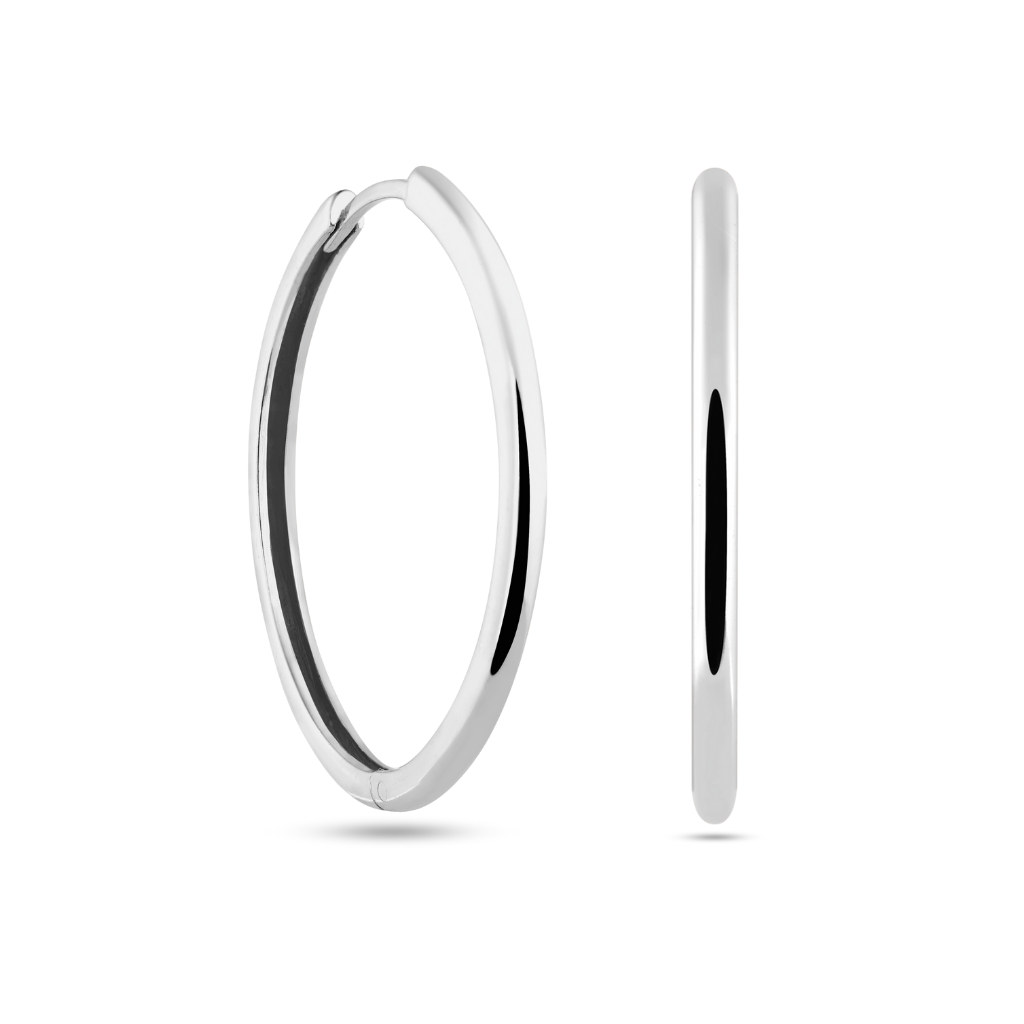 BASIC HOOPS MAXI SILBER BASIC HOOPS MAXI SILBER