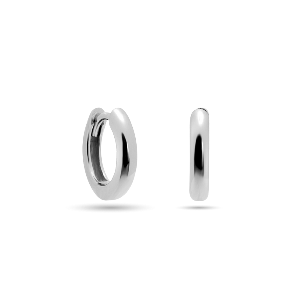 BASIC HOOPS MINI SILBER BASIC HOOPS MINI SILBER