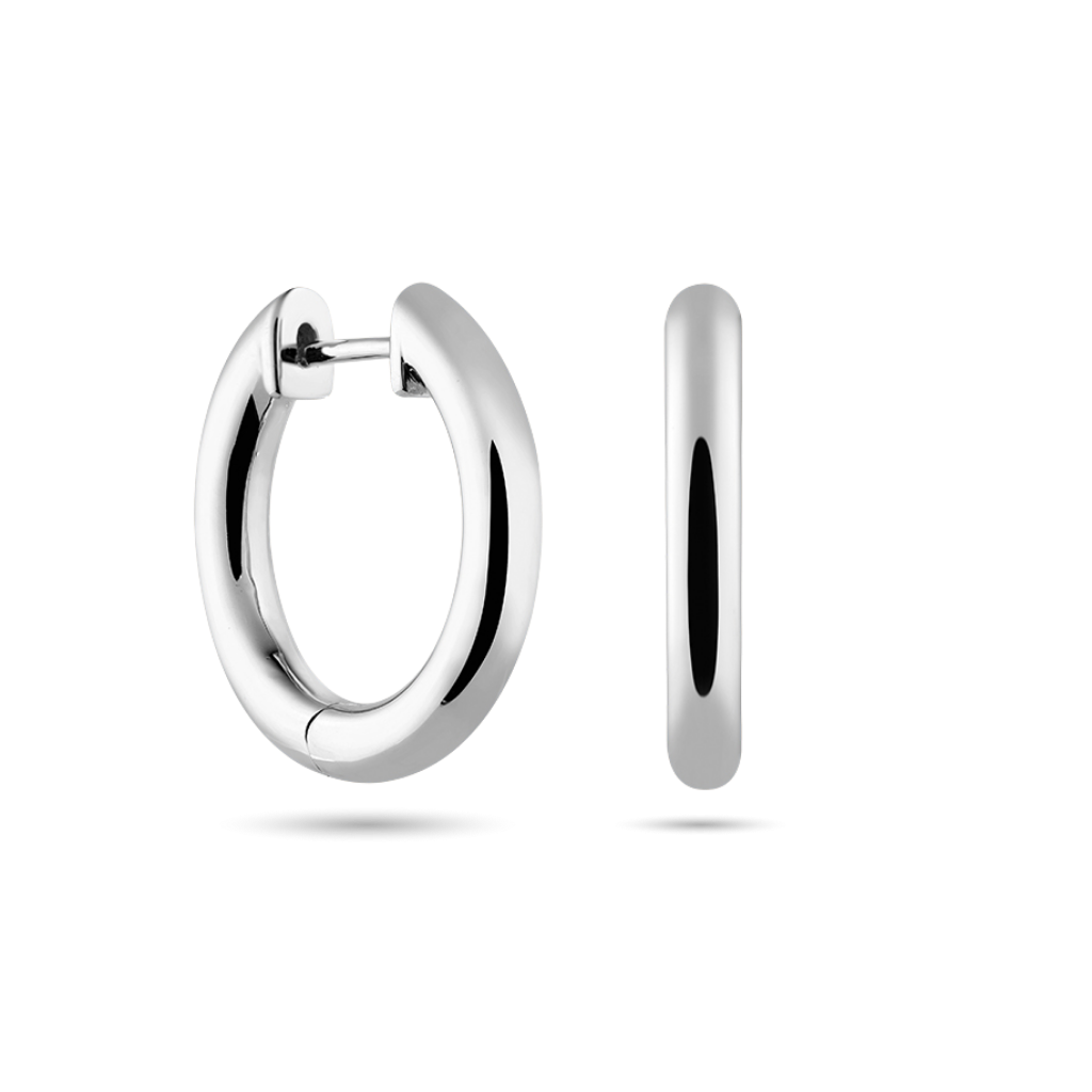 CHUNKY HOOPS BIG SILBER CHUNKY HOOPS BIG SILBER
