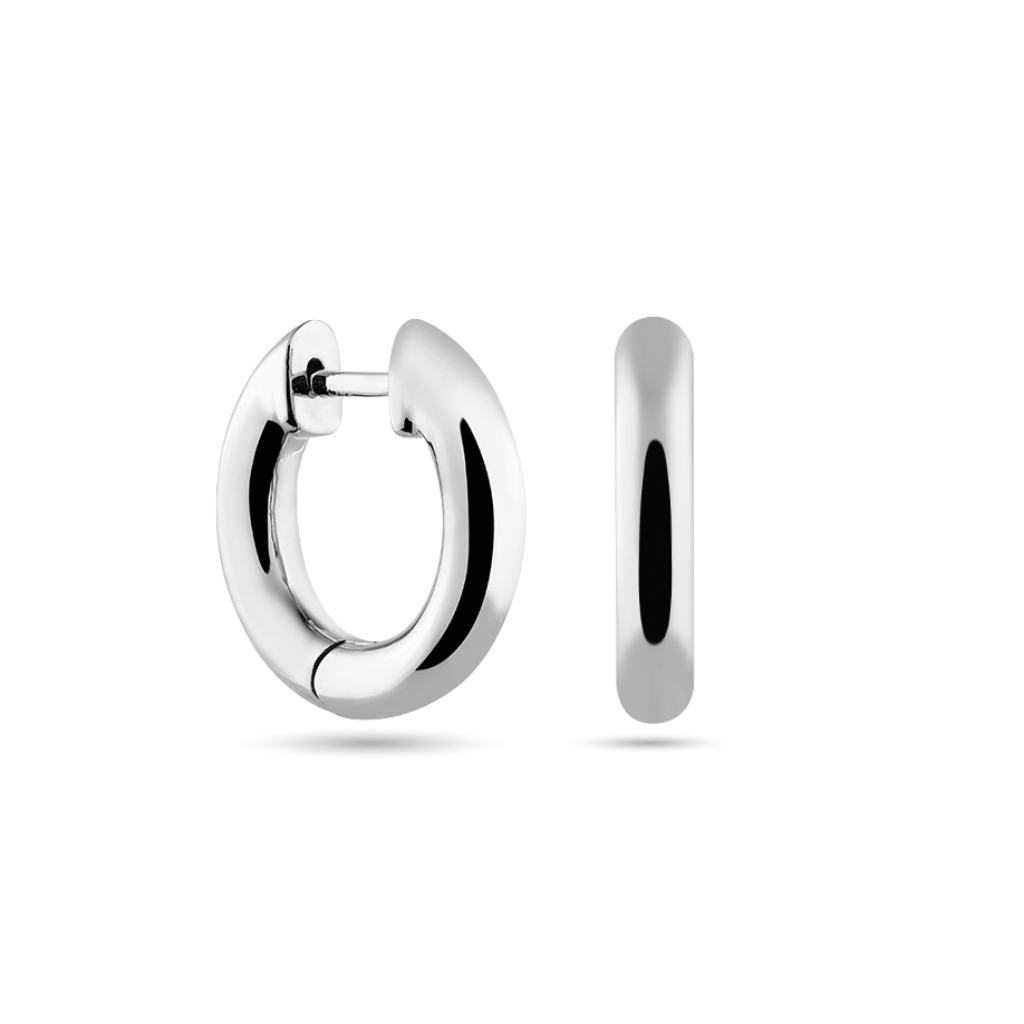CHUNKY HOOPS CLASSIC SILBER CHUNKY HOOPS CLASSIC SILBER