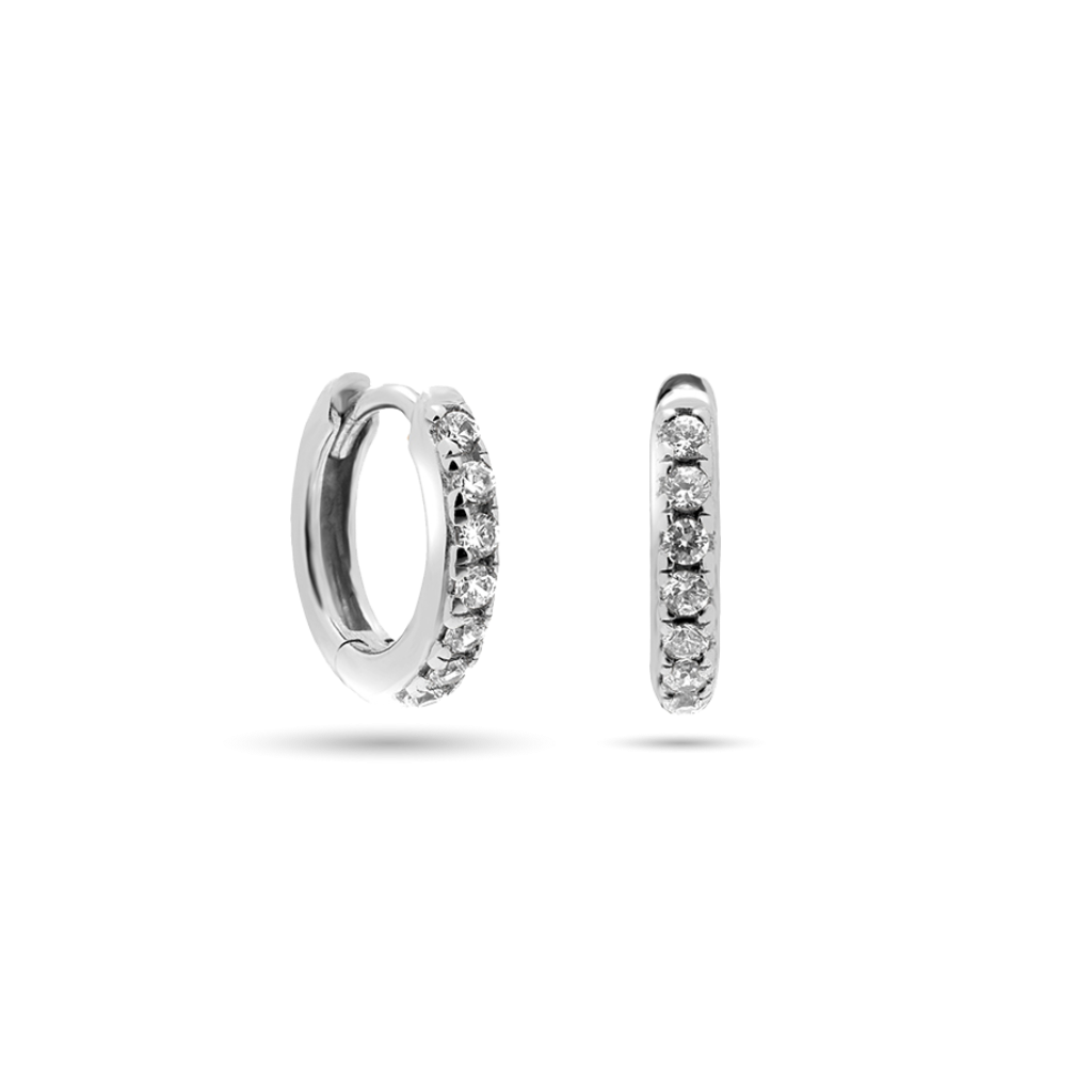 SHINY HOOPS MINI SILBER SHINY HOOPS MINI SILBER