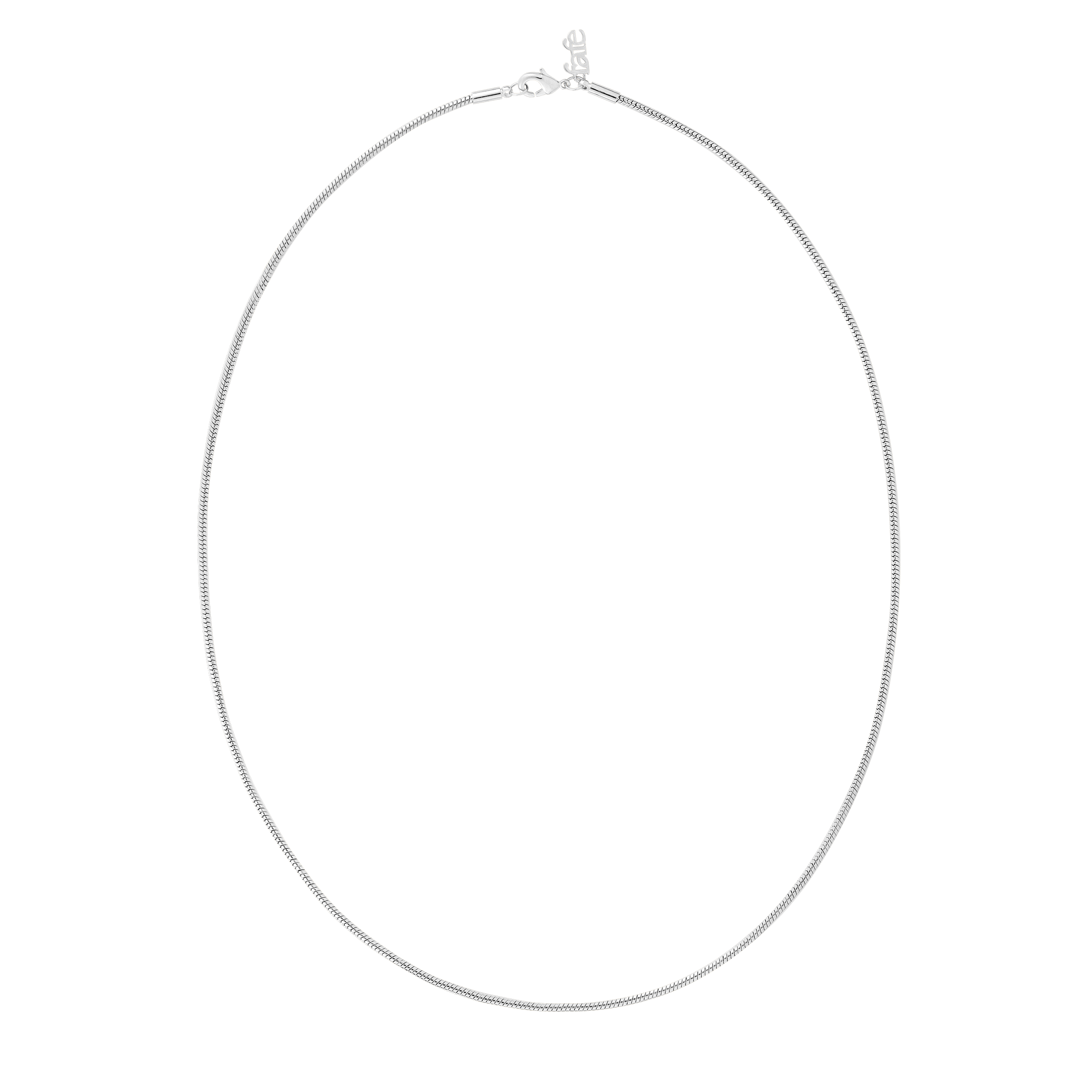 ROUND SNAKE CHAIN - BASIC SILBER