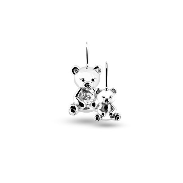 TEDDY CHARM SILBER - MINI ME SET