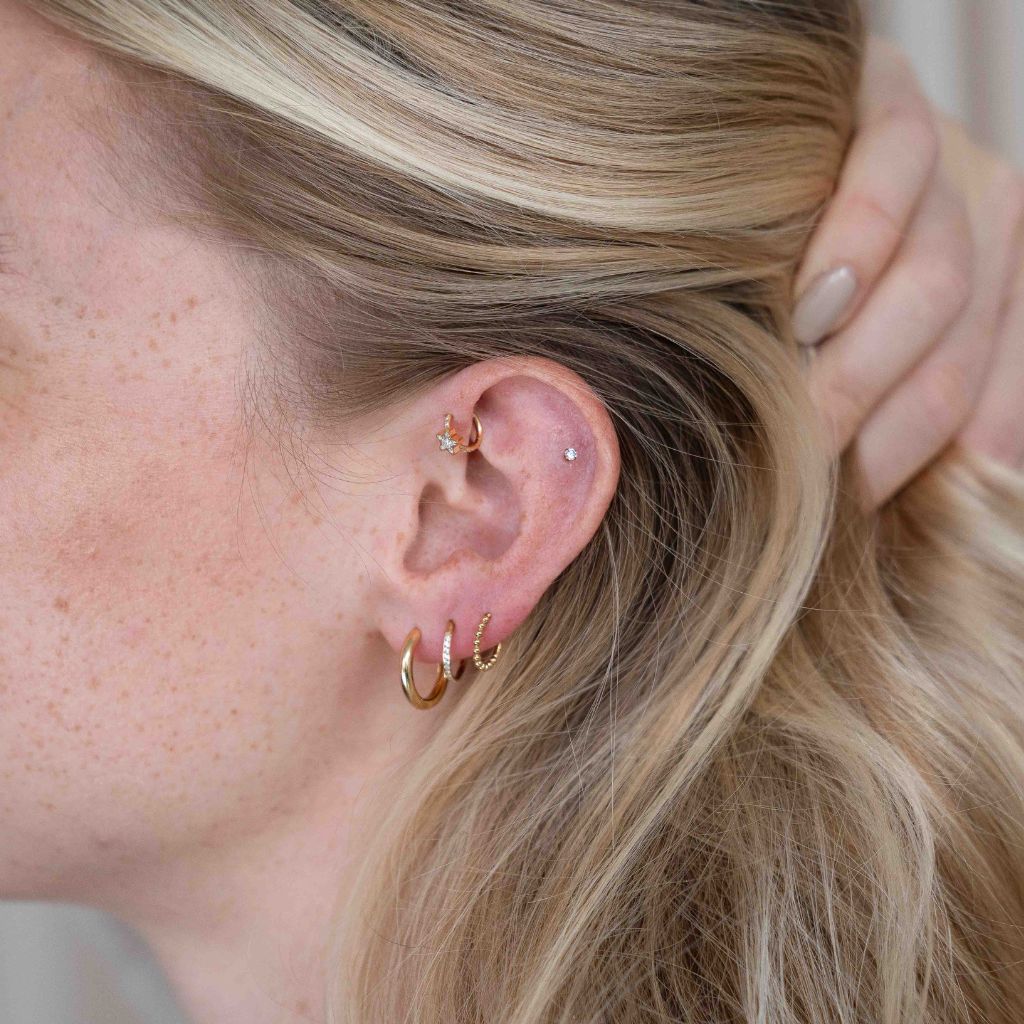 DOTS PIERCING HOOP Schmuck online einkaufen fafe collection