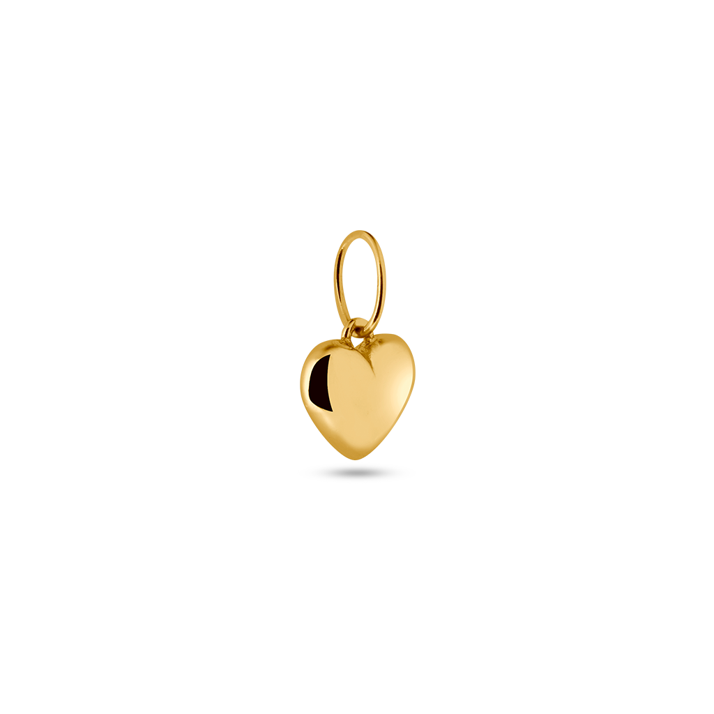 BOLD HEART CHARM SMALL