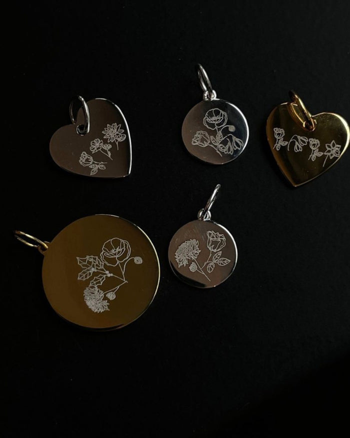 Geburtsblumen auf Coins