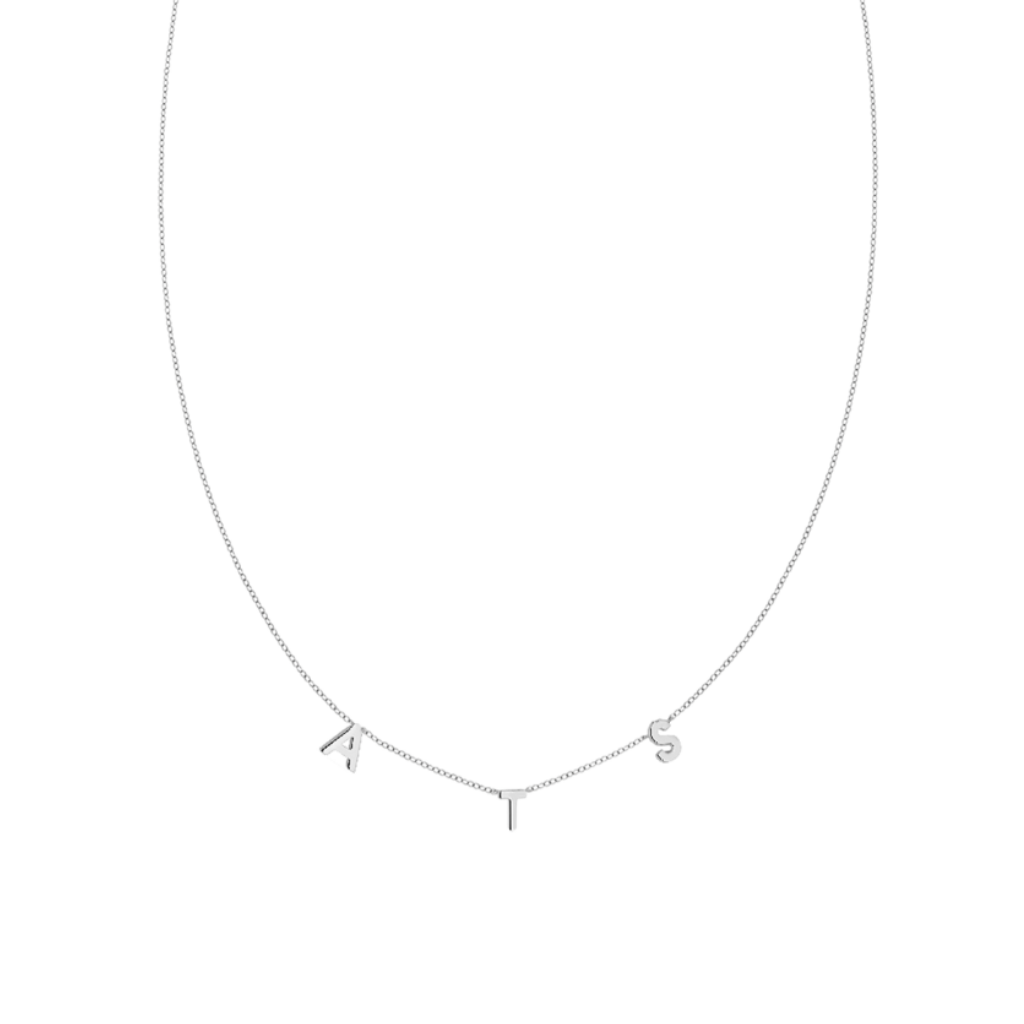 INITIAL CHAIN SILBER