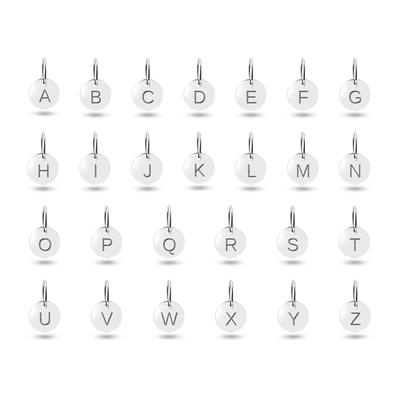 LETTER COIN MINI SILBER