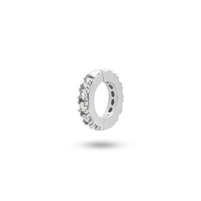 SHINY CHAIN CLIP SILBER