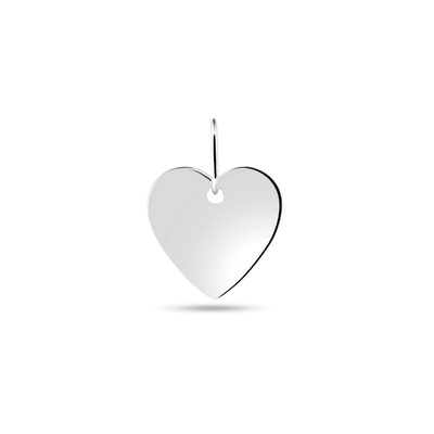 HEART COIN SILBER