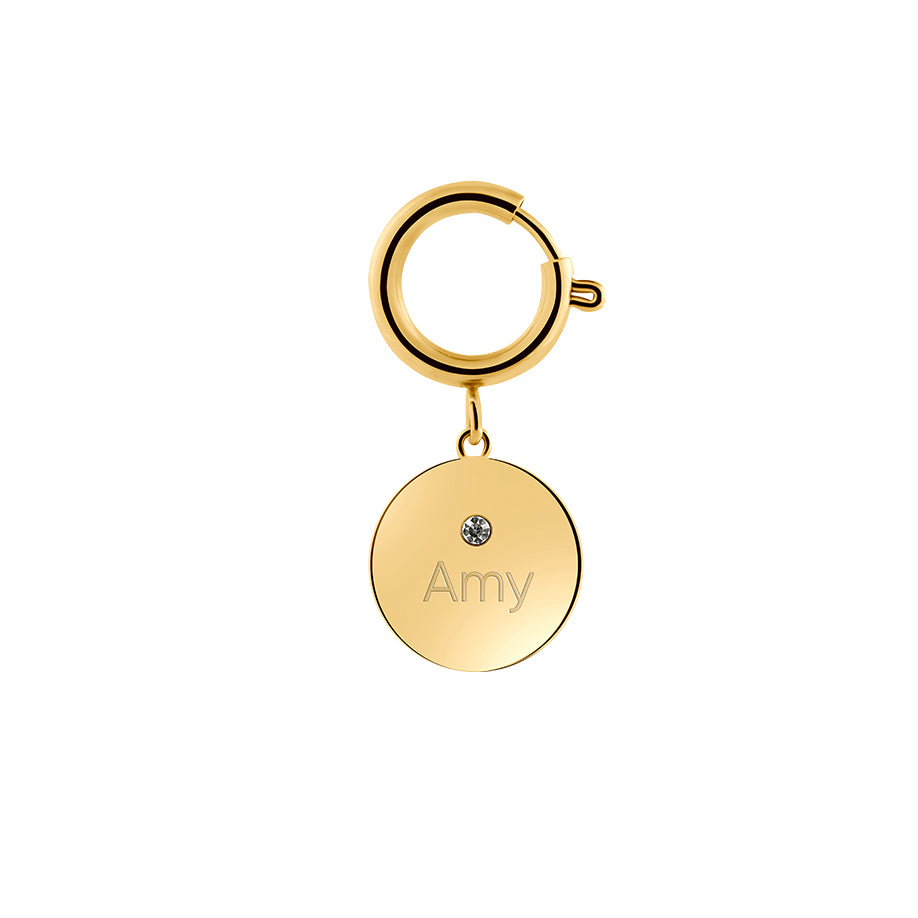 Fafe Collection Hundecoin Amy Gold Zirkonia