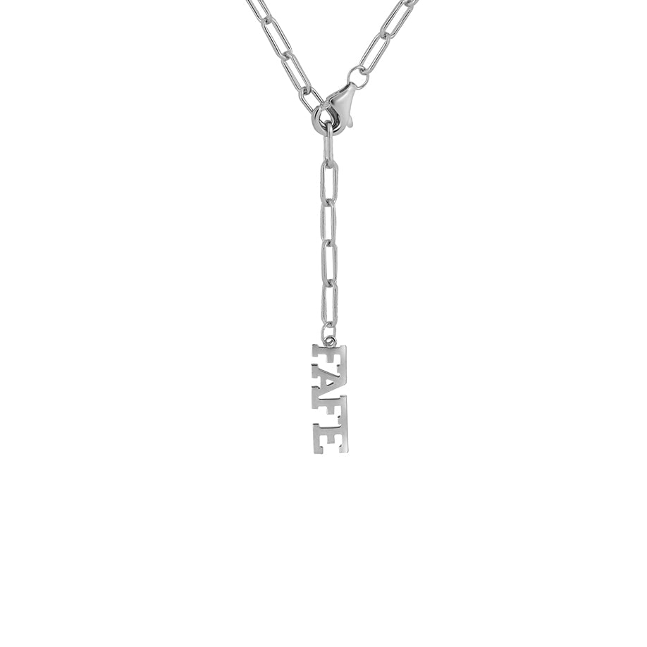 Open Chain Basic Necklace Silber 2